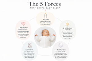 Five forces that shape baby sleep