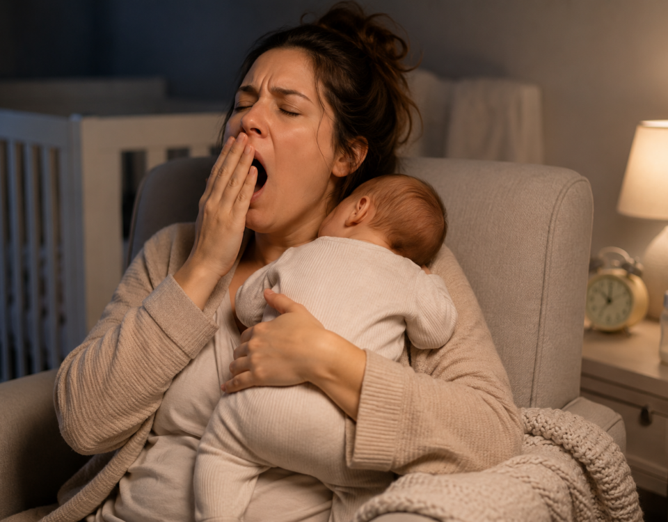 Sleep deprivation with a newborn | Baby Sleep |SafeSleep