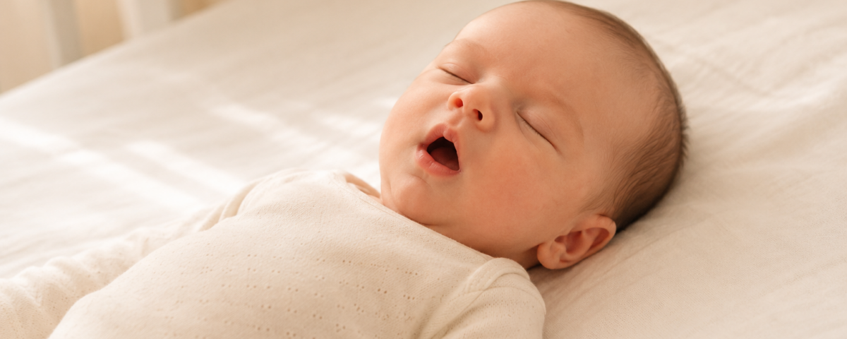 Cute baby sighs in sleep | SafeSleep | Sleep monrong devices