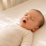 Cute baby sighs in sleep | SafeSleep | Sleep monrong devices