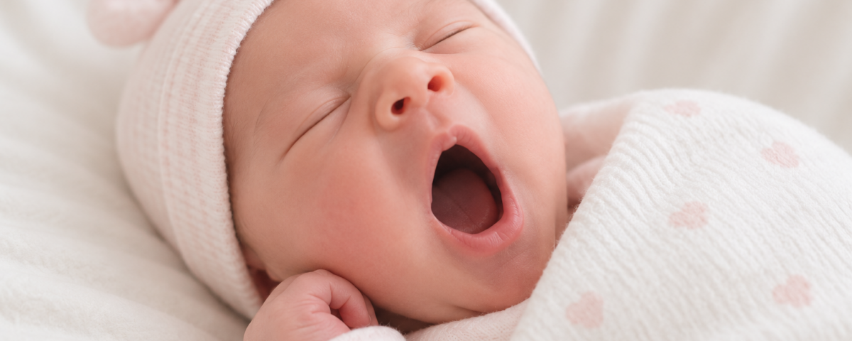 Baby yawning | SafeSleep | Sleep Monitoring Devices