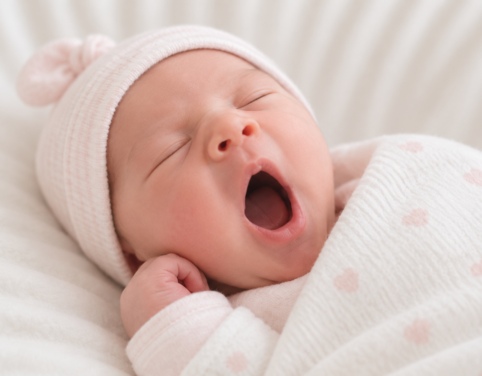 Baby yawning | SafeSleep | Sleep Monitoring Devices